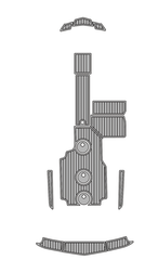 2018 MasterCraft NXT20 Traction Mats Eva Foam Boat Flooring Marine Decking Hzchione Light Grey Black