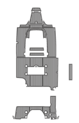 2021 Robalo 242 Explorer Traction Mats Eva Foam Boat Flooring Marine Decking Hzchione Light Grey Black