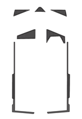 1985 Supra Sport Traction Mats Eva Foam Boat Flooring Marine Decking Hzchione Dark Grey Black