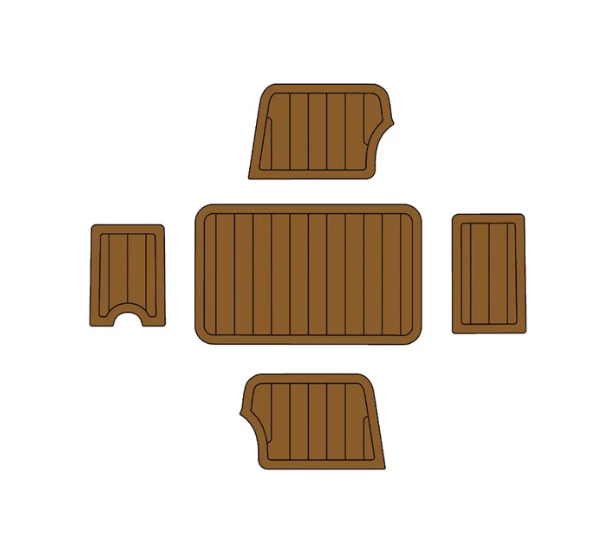 YETI Tundra Haul Cooler Pad Hzchione Brown + Black