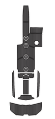 2017 MasterCraft XT23 Traction Mats Eva Foam Boat Flooring Marine Decking Hzchione Dark Grey Black