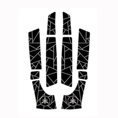 1998-2004 Yamaha XL700/760 EVA Foam Boat Flooring Jet Ski Traction Mats Hzchione Black Gray-Lrregular Line