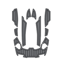 2009-2016 Sea Doo RXT is + as 255 + 260 Customize Jet Ski Mats Non-Slip Motorboat Traction Mat Hzchione Dark Gray Black