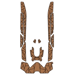 2018 Sea Doo RXT-X 300 Customize Jet Ski Mats Non-Slip Motorboat Traction Mat Hzchione Brown + Black