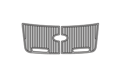 2001 MasterCraft Prostar Traction Mats Eva Foam Boat Flooring Marine Decking Hzchione Light Grey Black
