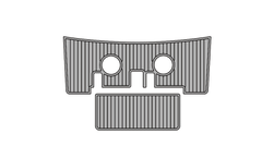 2017 Regulator 25 Traction Mats Eva Foam Boat Flooring Marine Decking Hzchione Light Grey Black