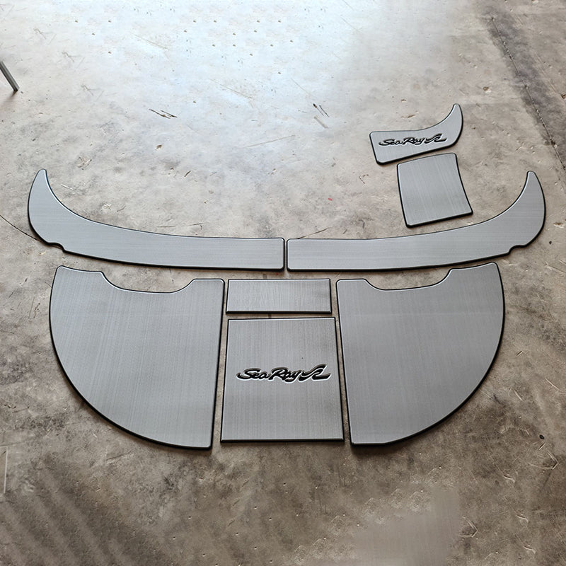 1999-2004 Sea Ray Sundancer 380 Eva Foam Boat Flooring Faux Teak Boat Deck Foam Boat Decking Marine Mat Cockpit Swim Platform Pads Hzchione
