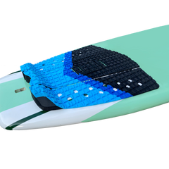 Surf Pad EVA Surfboard SUP Pads Black Foot Traction Surf Pads 3M Wholesale Surfboard Foot Tail Pads Hzchione