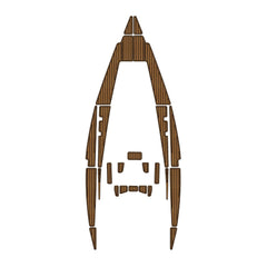 1985 Bavaria 1060 Eva Foam Boat Flooring Boat Decking Hzchione Brown Black