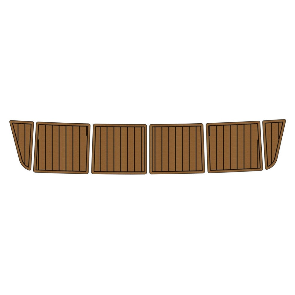 1988 Bayliner 3288 3270 Swim Platform Eva Foam Boat Flooring Boat Decking Hzchione Brown Black