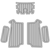 1991 Kawasaki SC Jet Ski Boat Flooring EVA Foam Decking Traction Mat Hzchione Light Gray Black