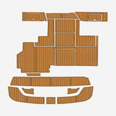 1992-1999 Sea Ray 400 Express Cruiser Cockpit Traction Mats Eva Foam Boat Flooring Marine Decking Hzchione