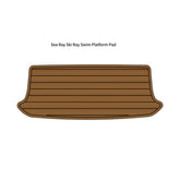 1992 Sea Ray Ski Ray 190 SK Swim Platform Eva Foam Boat Flooring Boat Decking Hzchione Brown Black
