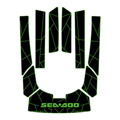 1996-2002 Sea Doo GTX 951 Customize Jet Ski Mats Non-Slip Motorboat Traction Mat Hzchione Black Dark Green