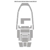 1996 VIP Invader V236 Swim Platform Cockpit Eva Foam Boat Flooring Boat Decking Hzchione Medium White