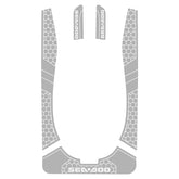 1997-2004 Sea Doo XP /XP LTD /XP DI Customize Jet Ski Mats Non-Slip Motorboat Traction Mat Hzchione Gray White