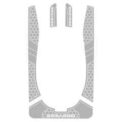 1997-2004 Sea Doo XP /XP LTD /XP DI Customize Jet Ski Mats Non-Slip Motorboat Traction Mat Hzchione Gray White