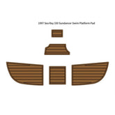 1997 Sea Ray 330 Sundancer Swim Platform Pad Traction Mats Eva Foam Boat Flooring Marine Decking Hzchione Default Title