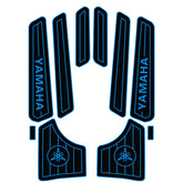 1998-2006 Yamaha XL 1200 Ltd XLT 1200 EVA Foam Boat Flooring Jet Ski Traction Mats Hzchione Black Blue-Yamaha