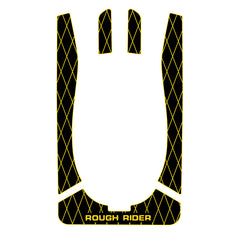 1997-2004 Sea Doo XP /XP LTD /XP DI Customize Jet Ski Mats Non-Slip Motorboat Traction Mat Hzchione Black Yellow