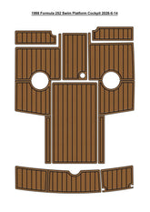 1998 Formula 252 Cockpit Pad Traction Mats Eva Foam Boat Flooring Marine Decking Hzchione