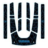 1997-2000 GP 1200 /Wave Runner 760 /GP 800 /GP 760 EVA Foam Boat Flooring Jet Ski Traction Mats Hzchione Black Blue