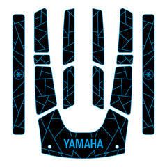 1997-2000 GP 1200 /Wave Runner 760 /GP 800 /GP 760 EVA Foam Boat Flooring Jet Ski Traction Mats Hzchione Black Blue