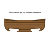 1999 MasterCraft Mari Star Sport Swim Platform Pad Traction Mats Eva Foam Boat Flooring Marine Decking