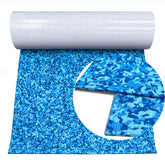 Hzchione Boat Flooring Brushed Camouflage EVA Foam Marine Carpet Self-Adhesive Anti Slip Mats Roll Sheet For Boat Yacht RV Golf Cart Pool Cooler Top No Texture Hzchione