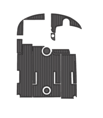 1998 Wellcraft Scarab 29 Traction Mats Eva Foam Boat Flooring Marine Decking Hzchione Dark Grey Black