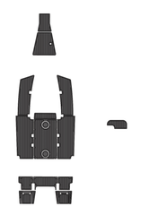 2021 Release 21CC Traction Mats Eva Foam Boat Flooring Marine Decking Hzchione Dark Grey Black