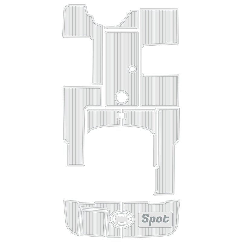 2000 Sea Ray Sundancer 240 245 Eva Foam Boat Flooring Hzchione Light Gray Medium Gray