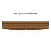 2000 Tige 221 Swim Platform Step Mat Traction Mats Eva Foam Boat Flooring Marine Decking Hzchione Default Title