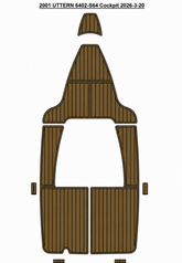 2001 Uttern 6402-S64 Cockpit Traction Mats Eva Foam Boat Flooring Marine Decking Hzchione