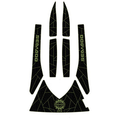 2002-2003 Sea Doo GTX DI Customize Jet Ski Mats Non-Slip Motorboat Traction Mat Hzchione Black Oliver Green