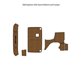 2002 Bayliner 2455 Swim Platform Traction Mats Eva Foam Boat Flooring Marine Decking Hzchione Light Brown Black