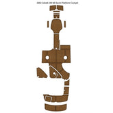 2002 Cobalt 240 SD Swim Platform Cockpit Traction Mats Eva Foam Boat Flooring Marine Decking Hzchione Default Title