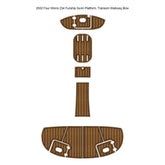 2002 Four Winns 234 Funship Swim Platform Bow Pad Traction Mats Eva Foam Boat Flooring Marine Decking Hzchione Default Title
