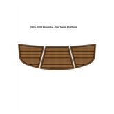 2003-2009 Moomba-3pc Swim Platform Step Pad Traction Mats Eva Foam Boat Flooring Marine Decking Hzchione Default Title