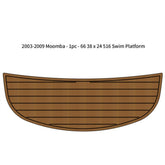 2003-2009 Moomba Swim Platform Traction Mats Eva Foam Boat Flooring Marine Decking Hzchione Default Title