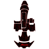 2003-2012 Sea Doo Speedster Eva Foam Boat Flooring Boat Decking Hzchione Black Red