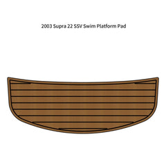 2003 Supra 22 SSV Swim Platform Step Mat Traction Mats Eva Foam Boat Flooring Marine Decking Hzchione Default Title