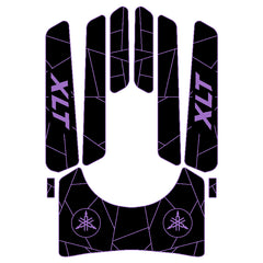 1999-2004 Yamaha XL 1200 Ltd XLT 1200 EVA Foam Boat Flooring Jet Ski Traction Mats Hzchione Black Purple-Irregular line