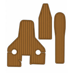 2004-2007 Regal 2400 LSR Cockpit Traction Mats Eva Foam Boat Flooring Marine Decking