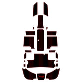 2004-2012 Sea Doo Speedster 200 Eva Foam Boat Flooring Faux Teak Boat Deck Hzchione Black Red