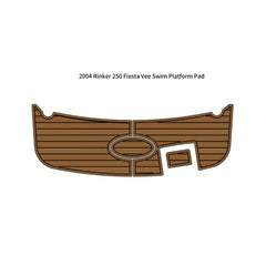 2004 Rinker 250 Fiesta Vee Swim Platform Traction Mats Eva Foam Boat Flooring Marine Decking Hzchione Light Brown Black