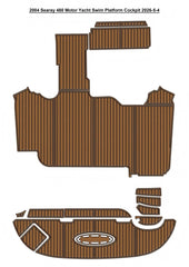 2004 Sea Ray 480 MotorYacht Cockpit Pad Traction Mats Eva Foam Boat Flooring Marine Decking Hzchione