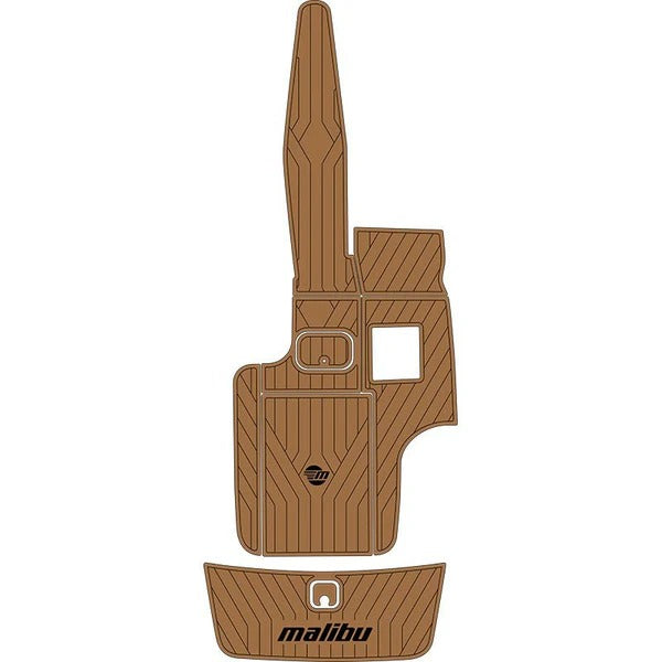 2005-2008 Malibu 21 VLX Traction Mats Eva Foam Boat Flooring Marine Decking Hzchione Brown Black