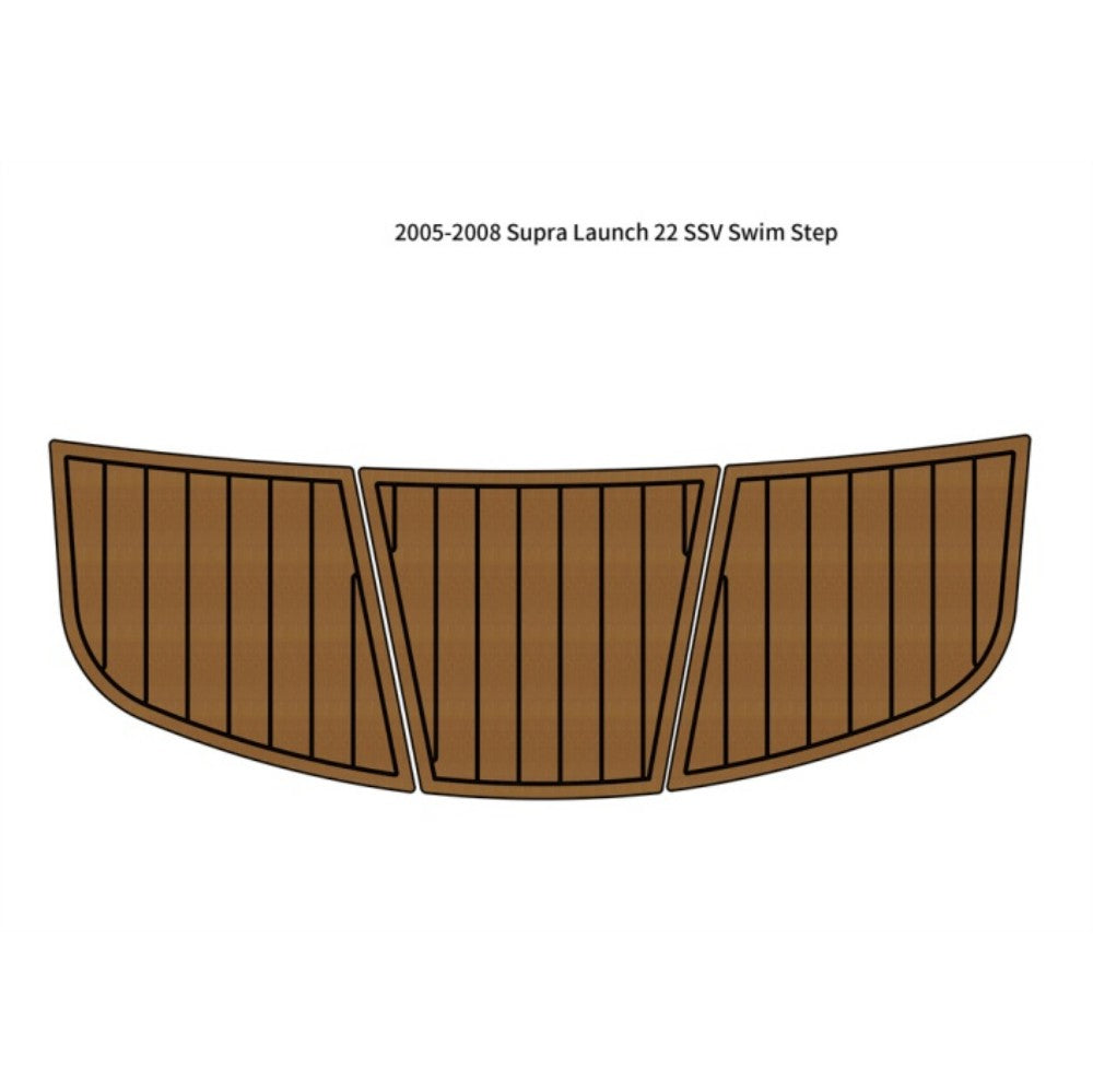 2005-2008 Supra Launch 22 SSV Swim Platform Step Mat Traction Mats Eva Foam Boat Flooring Marine Decking Hzchione Default Title