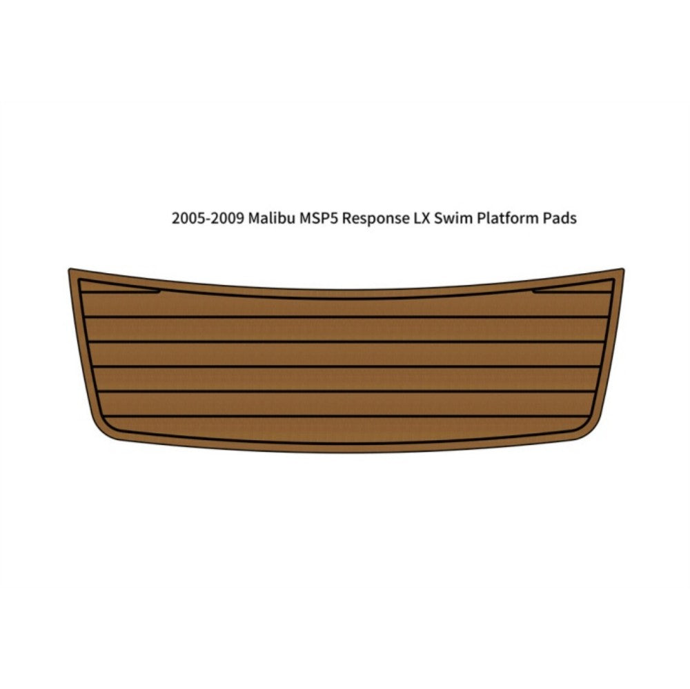 2005-2009 Malibu MSP5 Response LX Swim Platform Pad Traction Mats Eva Foam Boat Flooring Marine Decking Hzchione Default Title